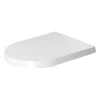 Duravit ME By Stark Compact Standard Toilet Seat - White Satin Matt