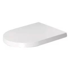 Duravit ME By Stark Compact Soft Close Toilet Seat - White Satin Matt
