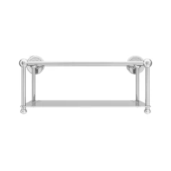Chatsworth 1928 Traditional Large Bottle Rack - Chrome -smedbo shop 004chtd3