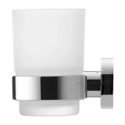 Duravit D-Code Glass Tumbler With Holder