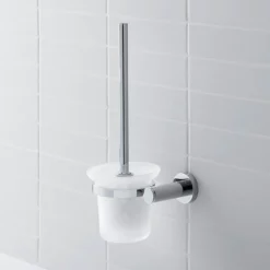 Duravit D-Code Wall Mounted Toilet Brush -smedbo shop 0099271000 d2