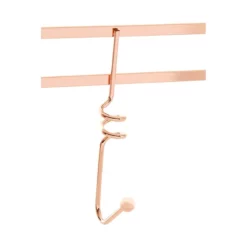 Victorian Plumbing Swirl Copper Finish Over Door Hanger