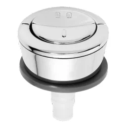 Wirquin Jollyflush Dual Flush Chrome Push Button