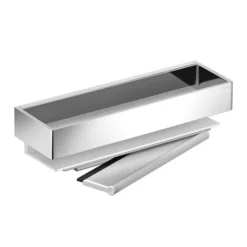 Keuco Edition 11 Shower Basket With Integrated Squeegee - Chrome/Silver -smedbo shop 11159010000 d2
