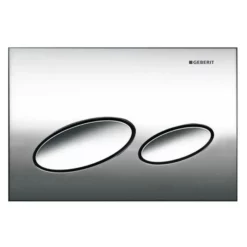 Geberit Kappa 20 Gloss Chrome Flush Plate For UP200 Cistern