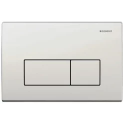Geberit Kappa50 White Flush Plate For UP200 Cistern