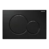 Geberit Sigma01 Black Dual Flush Plate For UP320 Cistern