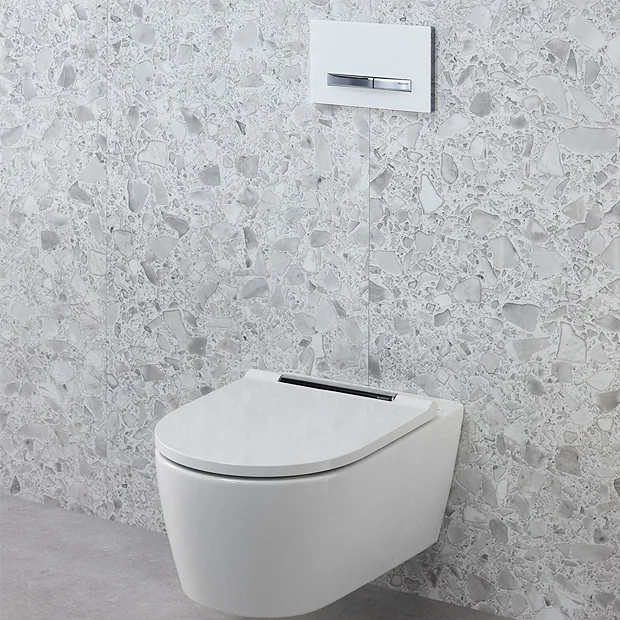Geberit Sigma 50 White Flush Plate For UP320 Cistern 4 Geberit Sigma 50 White Flush Plate For UP320 Cistern - Image 4
