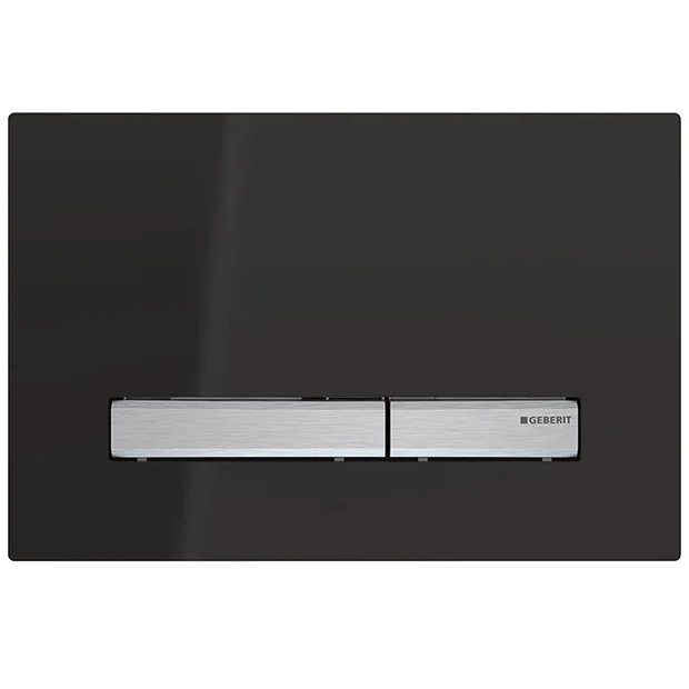 Geberit Sigma 50 Black Flush Plate For UP320 Cistern 2 Geberit Sigma 50 Black Flush Plate For UP320 Cistern - Image 2