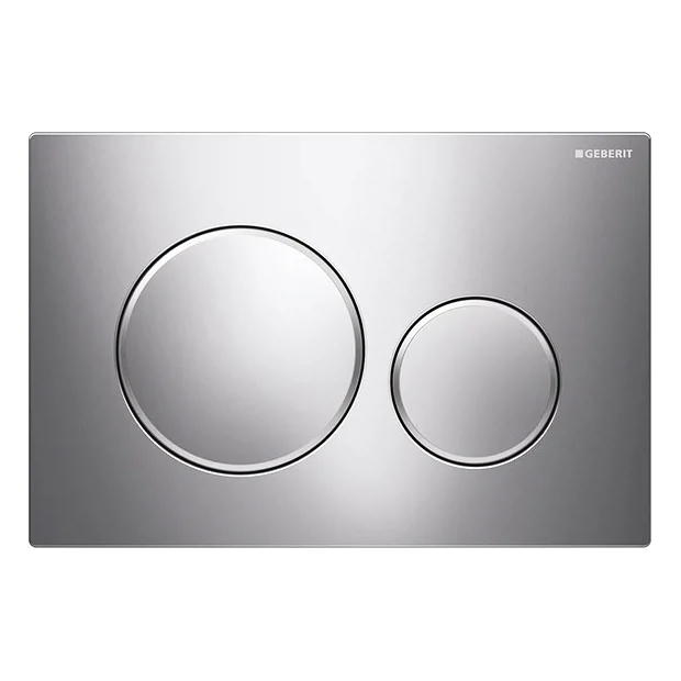 Geberit Sigma 20 Gloss Chrome Flush Plate For UP320/UP720 Cistern 2 Geberit Sigma 20 Gloss Chrome Flush Plate For UP320/UP720 Cistern - Image 2