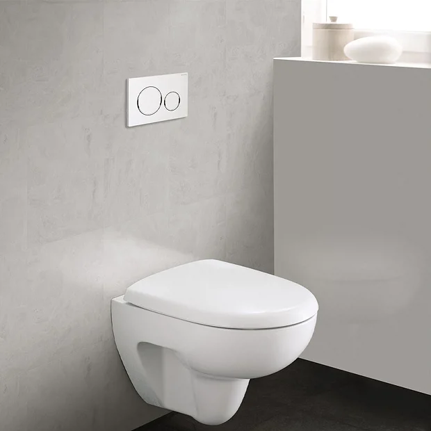 Geberit Sigma 20 White Flush Plate For UP320/UP720 Cistern 1 Geberit Sigma 20 White Flush Plate For UP320/UP720 Cistern