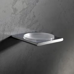 Keuco Edition 400 Soap Dish & Holder - Chrome -smedbo shop 11555019000 d1