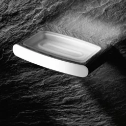 Keuco Elegance Soap Dish & Holder - Chrome