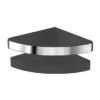 Keuco Moll Corner Shower Basket - Chrome/Anthracite