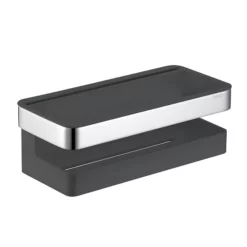 Keuco Moll Shower Basket - Chrome/Anthracite