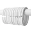 Victorian Plumbing 12 White C-Type Shower Curtain Rings