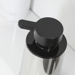 Tiger Bathroom Accessori Tiger Colar Freestanding Soap Dispenser - Polished Stainless Steel -smedbo shop 1313530346 d1