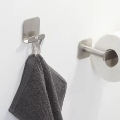 Tiger Bathroom Accessori Tiger Colar Double Towel Hook - Brushed Stainless Steel