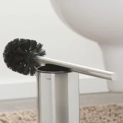Tiger Bathroom Accessori Tiger Colar Freestanding Toilet Brush & Holder - Polished Stainless Steel -smedbo shop 1314930346 d1
