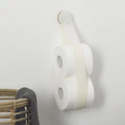 Tiger Bathroom Accessori Tiger Urban Spare Toilet Roll Holder - White -smedbo shop 1315430146 d3