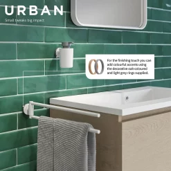 Tiger Bathroom Accessori Tiger Urban Soap Dispenser - White -smedbo shop 1316030146 d2