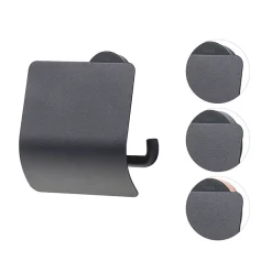 Tiger Bathroom Accessori Tiger Urban Toilet Roll Holder With Cover - Black -smedbo shop 1316630746 d2