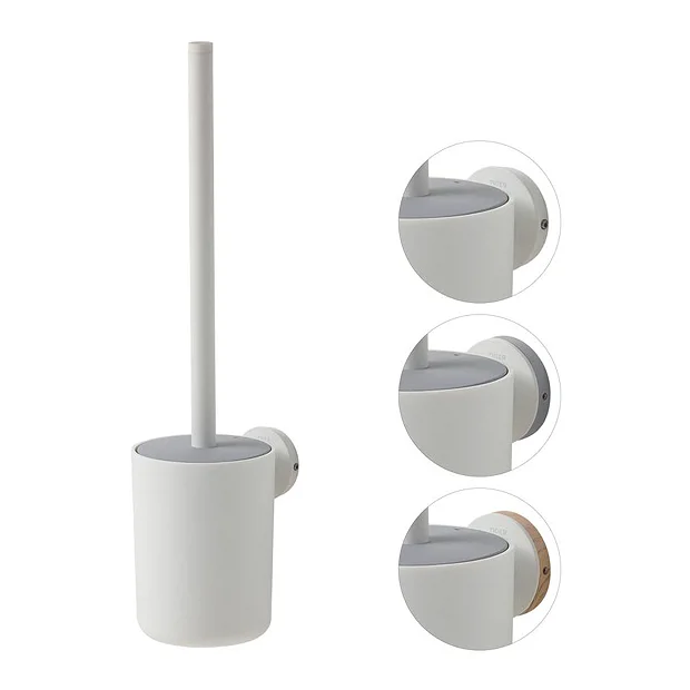 Tiger Bathroom Accessori Tiger Urban Toilet Brush & Holder - White 4 Tiger Bathroom Accessori Tiger Urban Toilet Brush & Holder - White - Image 4