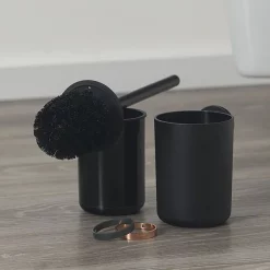 Tiger Bathroom Accessori Tiger Urban Toilet Brush & Holder - Black 11 Tiger Bathroom Accessori Tiger Urban Toilet Brush & Holder - Black -smedbo shop 1317330746 d4