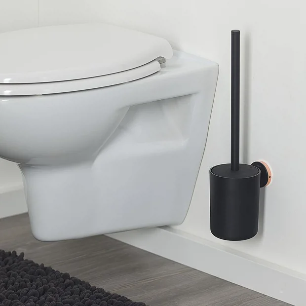 Tiger Bathroom Accessori Tiger Urban Toilet Brush & Holder - Black 1 Tiger Bathroom Accessori Tiger Urban Toilet Brush & Holder - Black