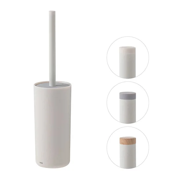 Tiger Bathroom Accessori Tiger Urban Freestanding Toilet Brush & Holder - White 3 Tiger Bathroom Accessori Tiger Urban Freestanding Toilet Brush & Holder - White - Image 3