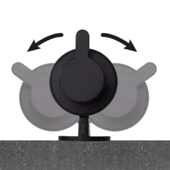 Tiger Bathroom Accessori Tiger Tune Swivel Soap Dispenser - Brushed Black Metal/Black -smedbo shop 1326030946 d1 1