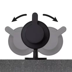 Tiger Bathroom Accessori Tiger Tune Swivel Soap Dispenser - Brushed Stainless Steel/Black -smedbo shop 1326030946 d1 2