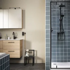 Tiger Bathroom Accessori Tiger Tune Towel Hook - Brushed Black Metal/Black