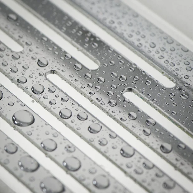 Tiger Bathroom Accessori Tiger Caddy Small Shower Basket - Chrome 4 Tiger Bathroom Accessori Tiger Caddy Small Shower Basket - Chrome - Image 4