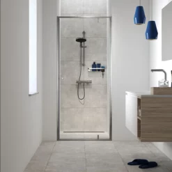 Tiger Bathroom Accessori Tiger Caddy Shower Basket With Hook - Brushed Stainless Steel