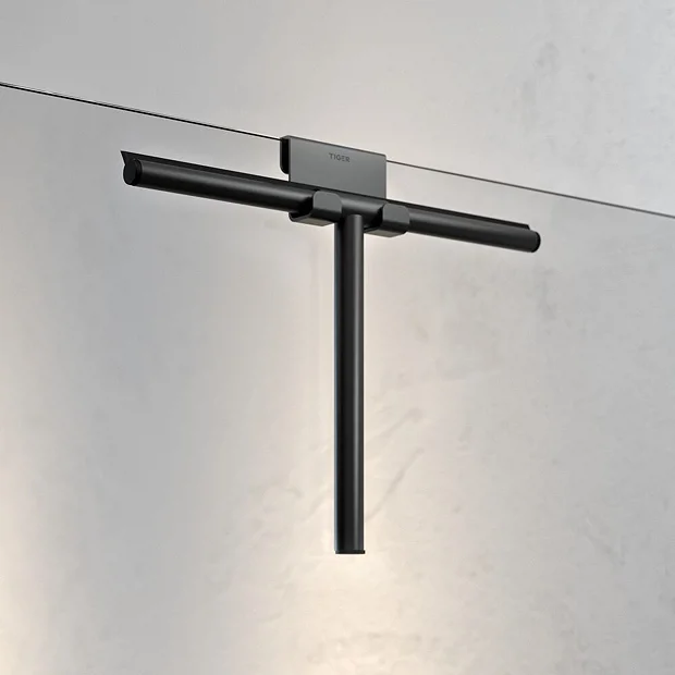 Tiger Bathroom Accessori Tiger Caddy Shower Hook - Black 1 Tiger Bathroom Accessori Tiger Caddy Shower Hook - Black