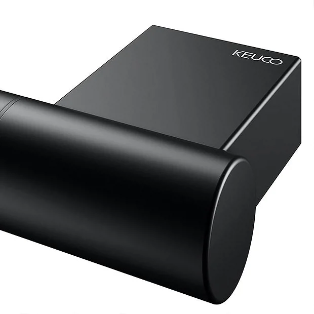 Keuco Plan 300mm Grab Rail - Black 5 Keuco Plan 300mm Grab Rail - Black - Image 5
