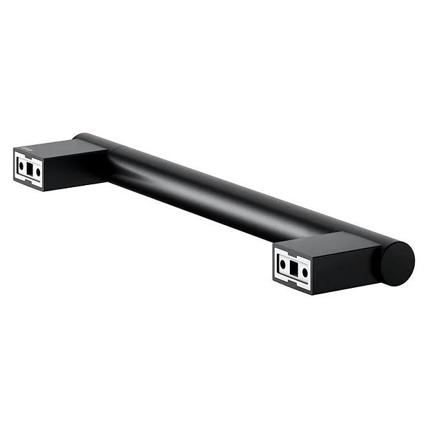 Keuco Plan 300mm Grab Rail - Black 6 Keuco Plan 300mm Grab Rail - Black - Image 6