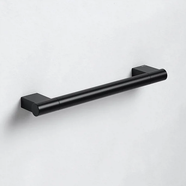 Keuco Plan 300mm Grab Rail - Black 2 Keuco Plan 300mm Grab Rail - Black - Image 2