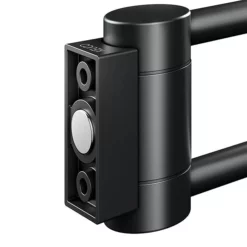 Keuco Plan Double Swivel Towel Rail - Black -smedbo shop 14918370000 d3