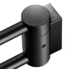 Keuco Plan Double Swivel Towel Rail - Black