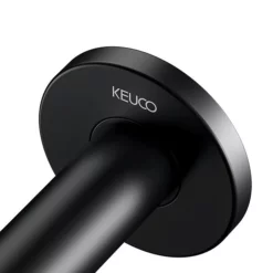 Keuco Plan Fixed Single Towel Rail - Black -smedbo shop 14923370000 d4