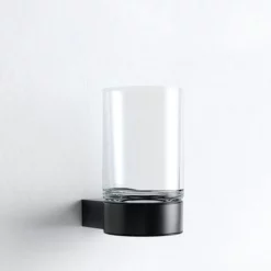 Keuco Plan Tumbler & Holder - Black 7 Keuco Plan Tumbler & Holder - Black -smedbo shop 14950379000 d1