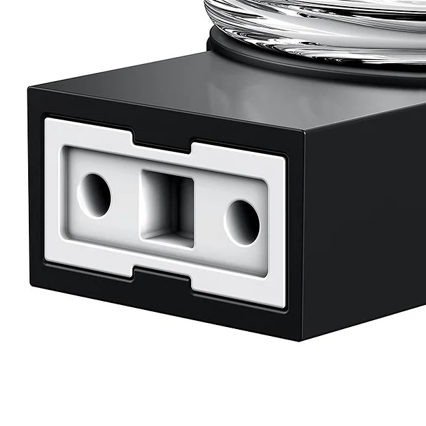 Keuco Plan Tumbler & Holder - Black 5 Keuco Plan Tumbler & Holder - Black - Image 5