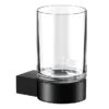 Keuco Plan Tumbler & Holder - Black