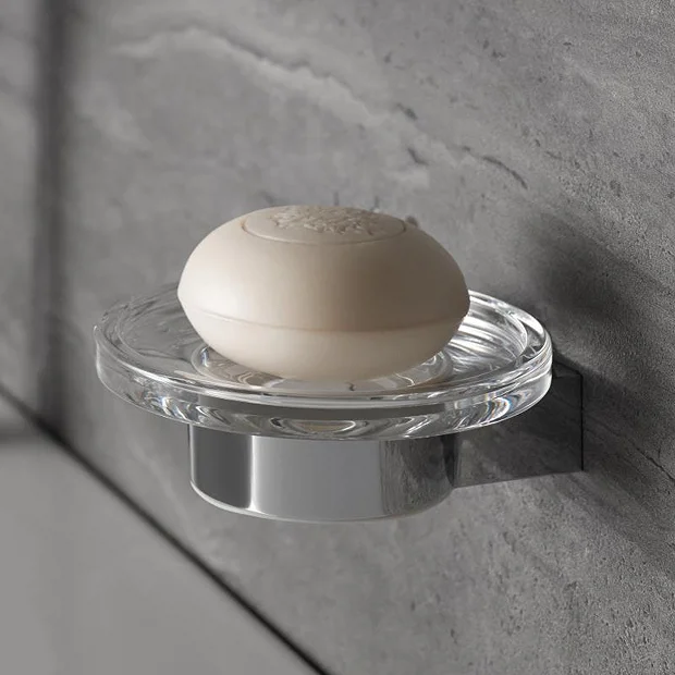 Keuco Plan Soap Dish & Holder - Chrome 2 Keuco Plan Soap Dish & Holder - Chrome - Image 2