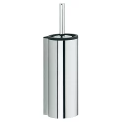 Keuco Plan Wall Mounted Toilet Brush & Holder - Chrome