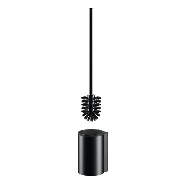 Keuco Plan Wall Mounted Toilet Brush & Holder - Black 3 Keuco Plan Wall Mounted Toilet Brush & Holder - Black - Image 3