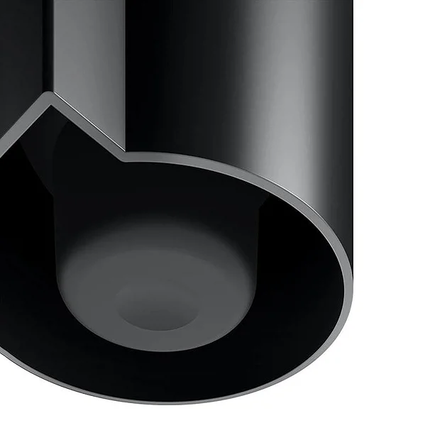 Keuco Plan Wall Mounted Toilet Brush & Holder - Black 4 Keuco Plan Wall Mounted Toilet Brush & Holder - Black - Image 4