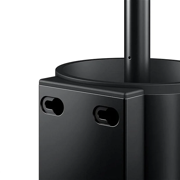 Keuco Plan Wall Mounted Toilet Brush & Holder - Black 5 Keuco Plan Wall Mounted Toilet Brush & Holder - Black - Image 5